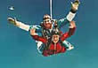 Picture of skydivers